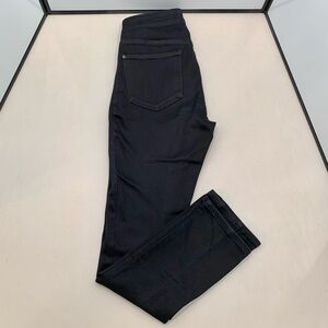 NYDJ Jeans Adult Size 4 Black Legging Denim Stretch EUC Women